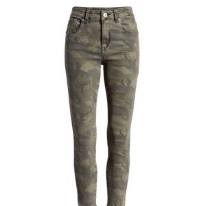 STS Blue Olive Camouflage Skinny Jeans